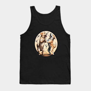 Dogs dancing to the music،Dogs dancing Tank Top
